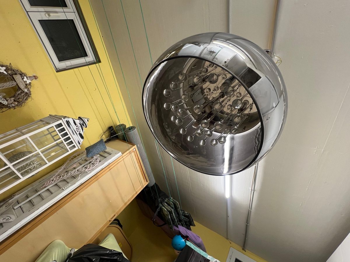 Lampadari & plafoniere: Hänge Lampe mit Glastropfen – Usato da Ipsach venduto da Be44 3