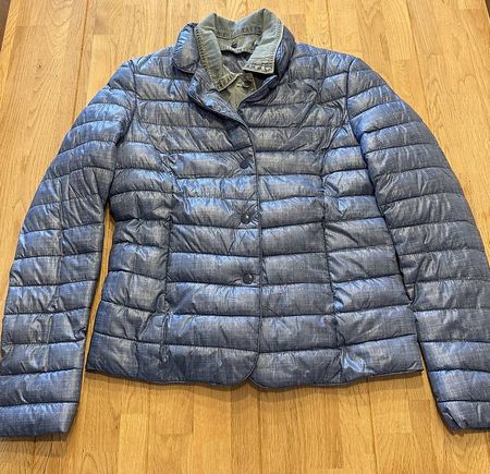 Jacke Damen mit Jeanseinatz