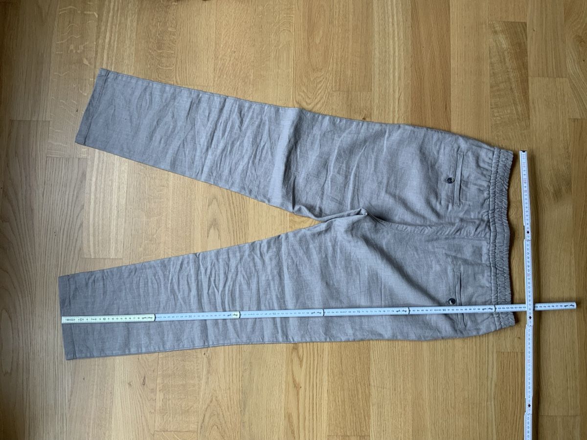 Windsor Pantalons: Windsor Hose Grösse 52 regular fit grau Leinen – Neuf (Voir description) à Zürich par freeheelfex 3