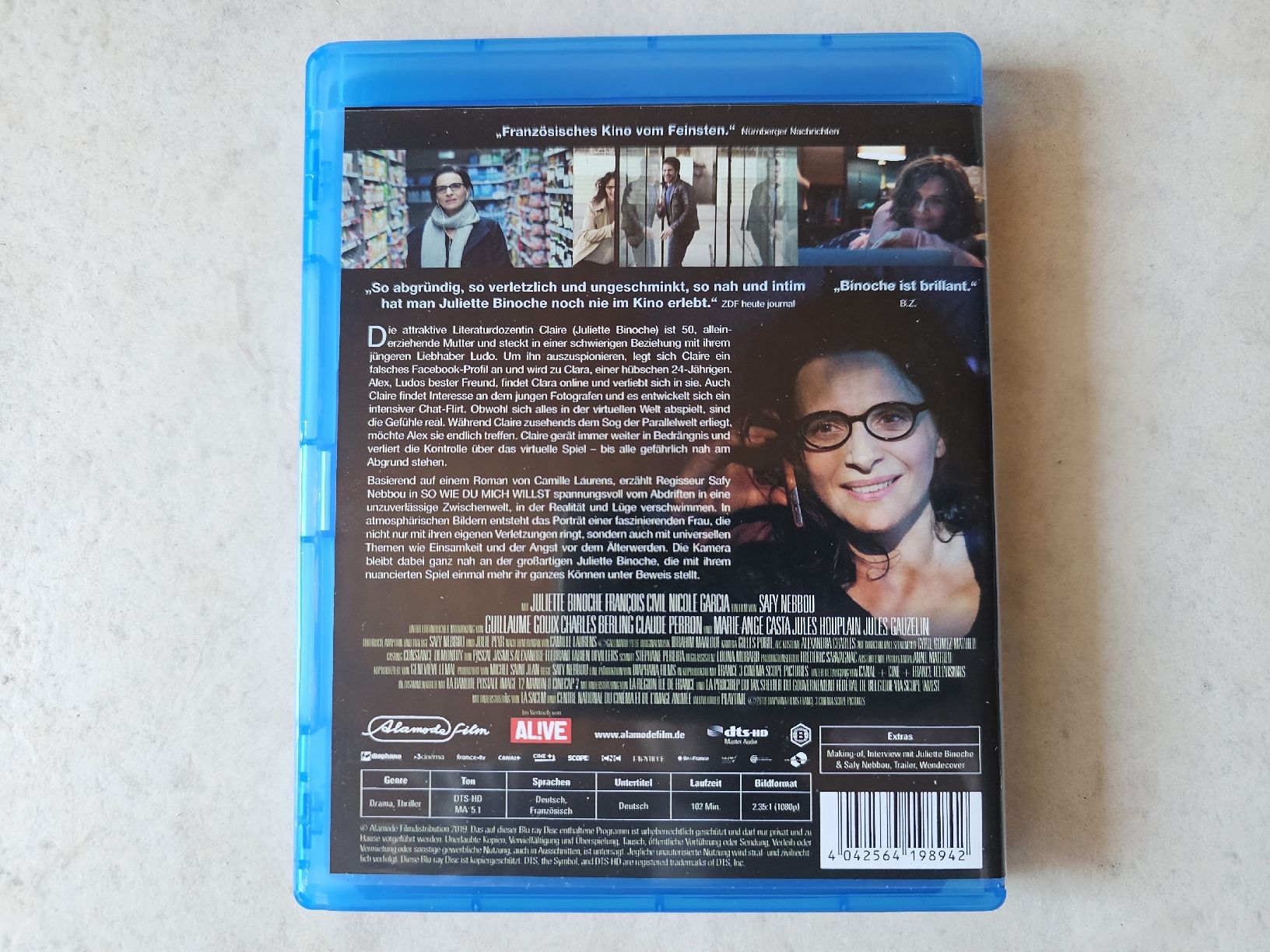 Tous les DVDs: So wie du mich willst  /  Bluray – D'occasion à Schneisingen par backstore24 1
