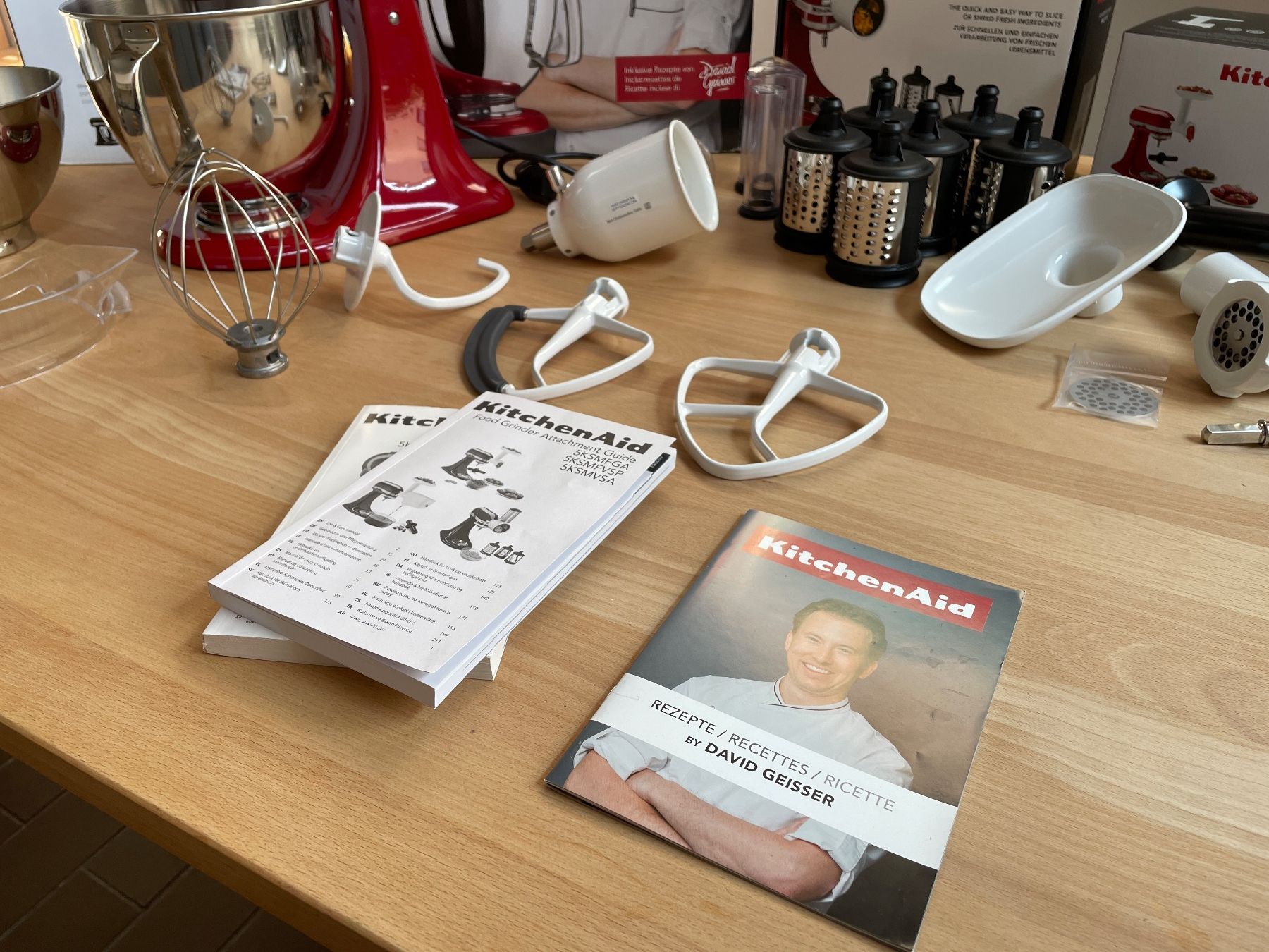 Kitchenaid Elettrodomestici da cucina: KitchenAid KSM200 David Geisser Swiss Edition Set – Usato da Baden venduto da Grubli 4
