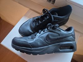 Nike Air Max SC Leder Sneaker Herren Schwarz Gr. 45 NEUWE...