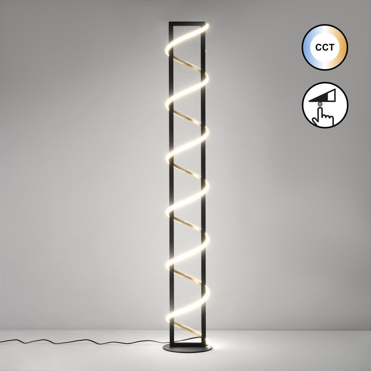 Lampade: LED Stehleuchte, Dimmer, 145 cm Höhe – Nuovo (secondo la descrizione) da Kreuzlingen venduto da Smart-Light