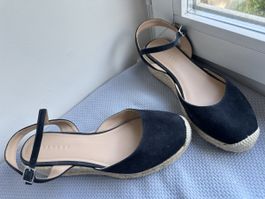 Sandalen , Gr. 40, Schwarz, Sommerschuhe ☀️