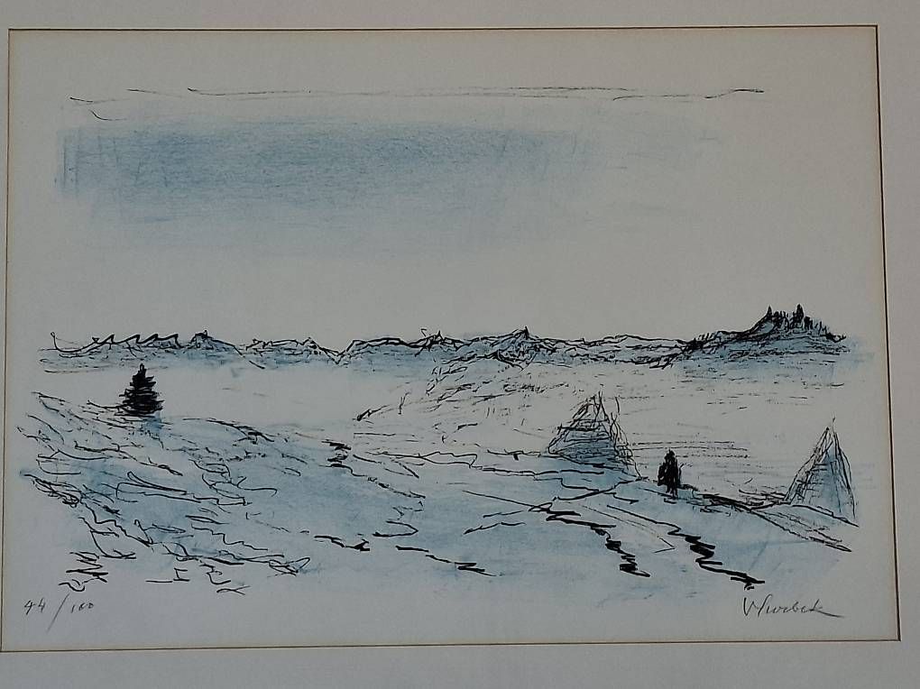 Grafica & Litografie: Farblithographie von Victor Surbek – Usato da Wabern venduto da amo_pp26 1