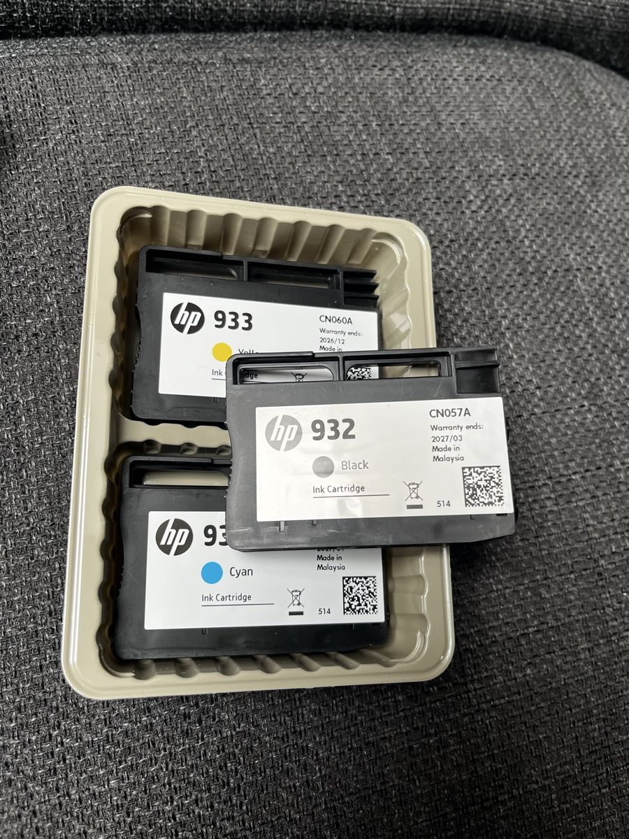 Hewlett Packard Cartucce per stampanti & toner: hp Druckerpatronen 933/932 Multipack geöffnet – Usato da Uettligen venduto da aeraes 1