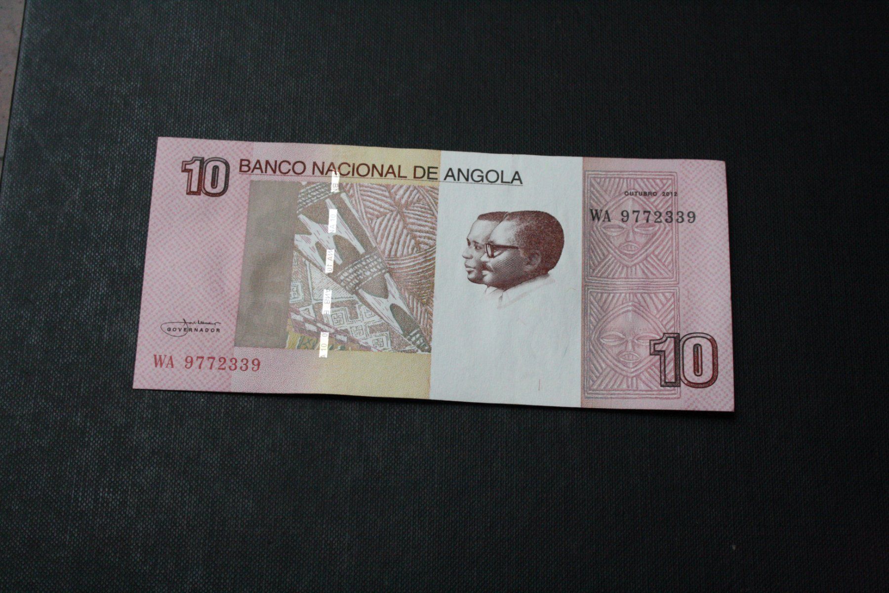 Banconote: UNC Angola 10 Kwanzas 2012 – Nuovo (secondo la descrizione) da Cormondrèche venduto da Hermes.monnaies
