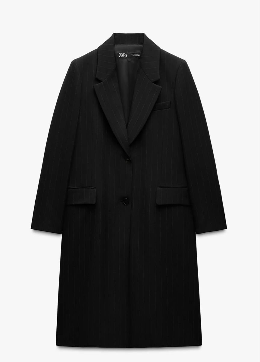 Giacche: Langer gestreifter Blazer S/ Blazer long à rayures S – Nuovo e nell'imballaggio originale da Veyras venduto da ValClasse 4
