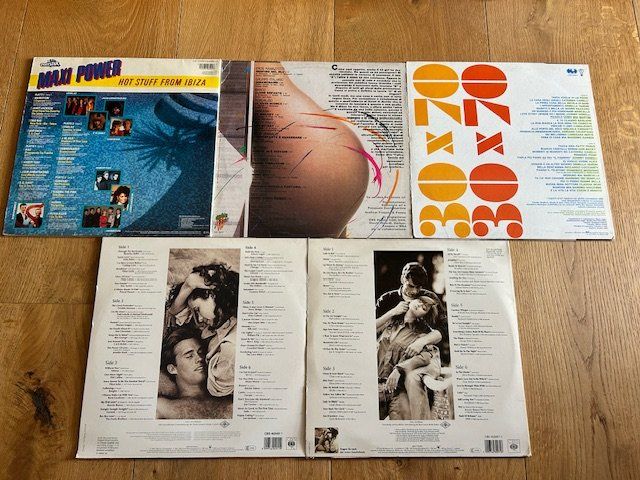 Dischi in vinile: LP Sammlung Sampler Kuschelrock, MaxiPower, Italodisco 10 LP – Usato da Steinach venduto da Jaguare1961 1