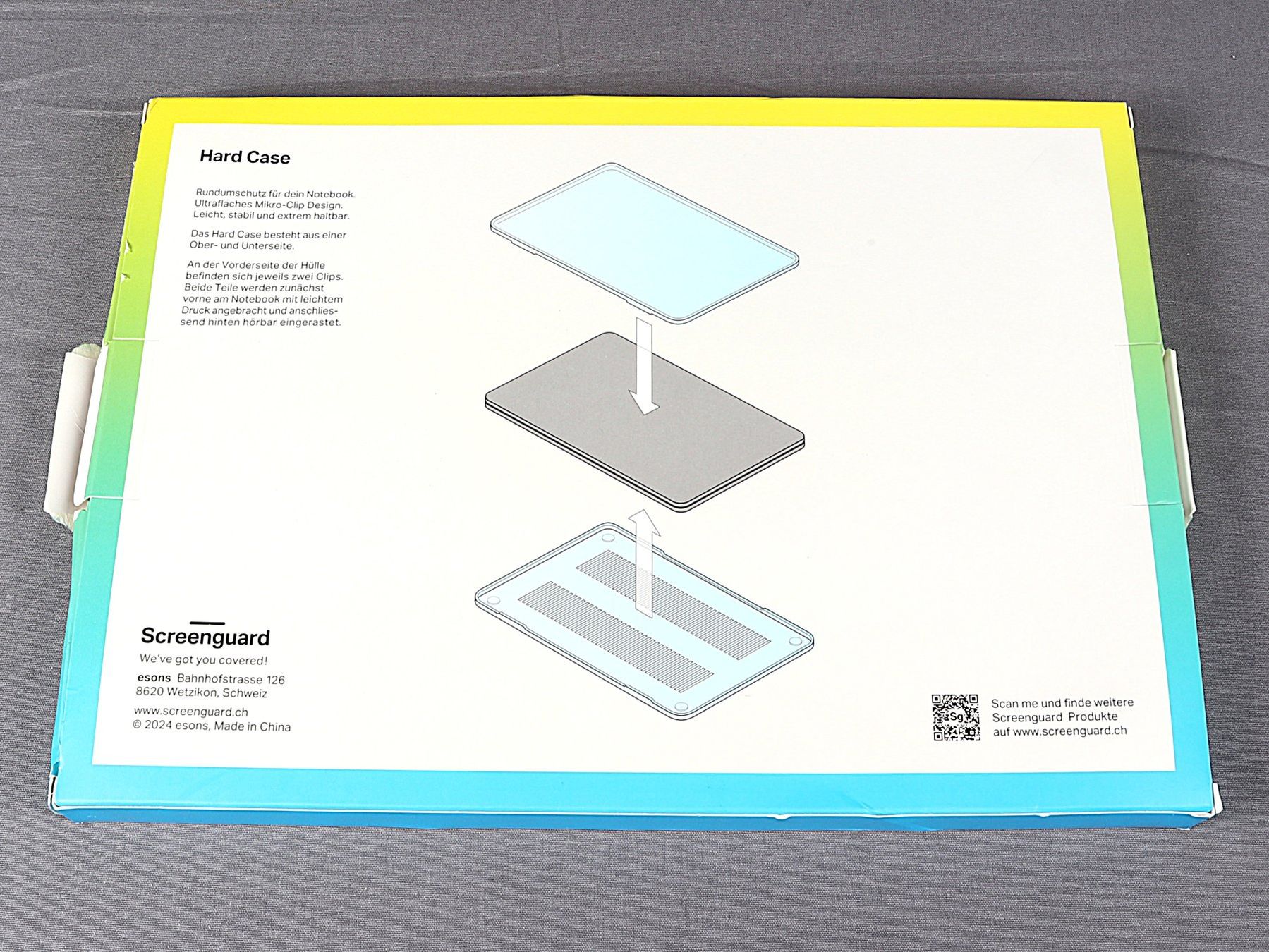 Apple Covers & Borse: SCREENGUARD MacBook Air 13 M1 Hard Case Glitzer – Nuovo (secondo la descrizione) da Steinen venduto da Restwert_Steinen 4