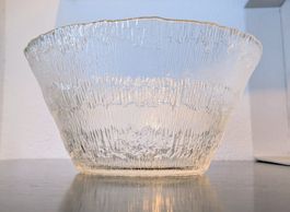 Iittala Solaris Glas Schüssel Design Tapio Wirkkala Vintage