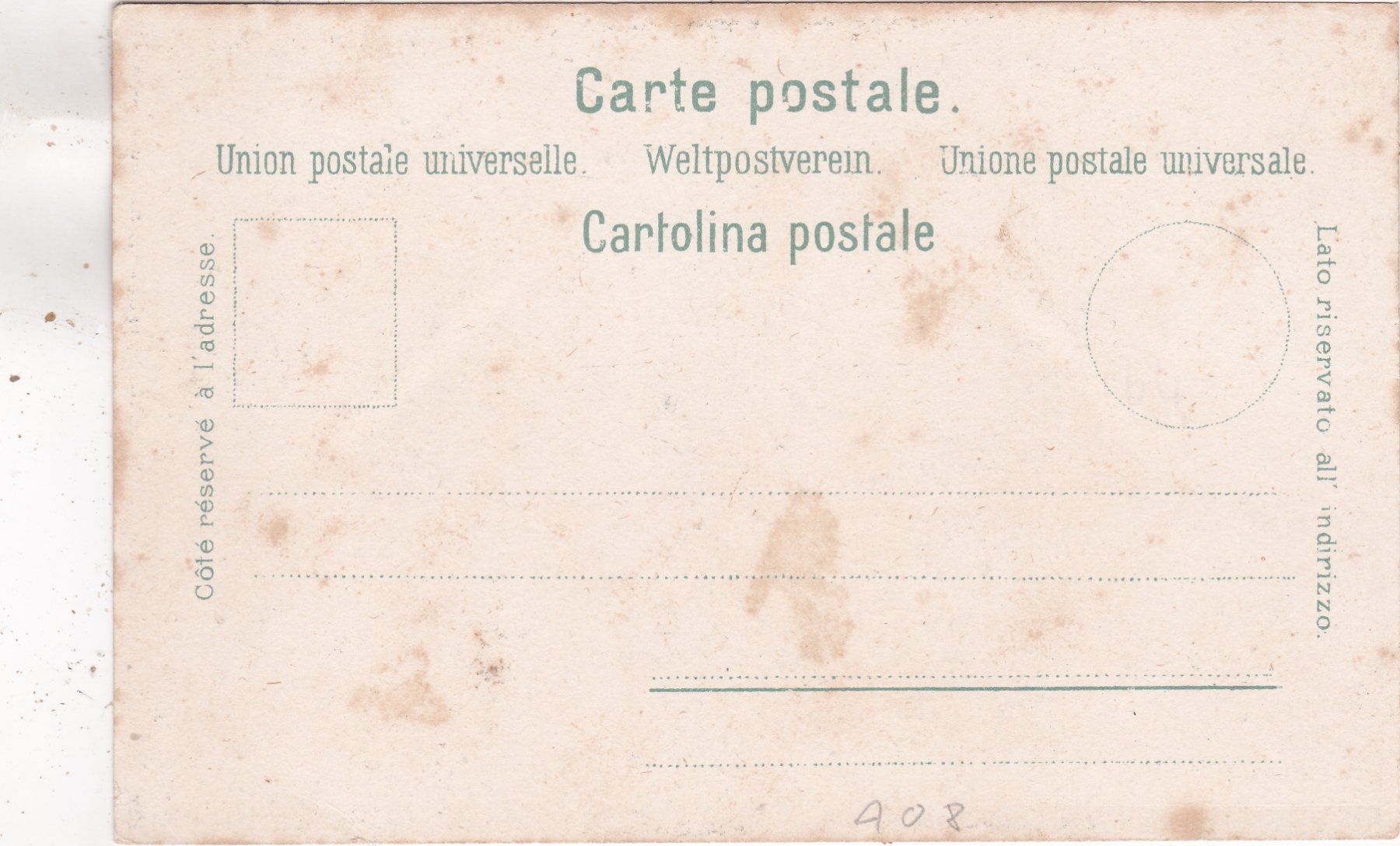 Cartoline postali: Lugano – Difettoso da Herisau venduto da Lisegrat2008 1