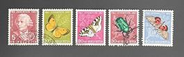 1957 PJ Wiesen- und Gartenblumen ʘ J168 - J172