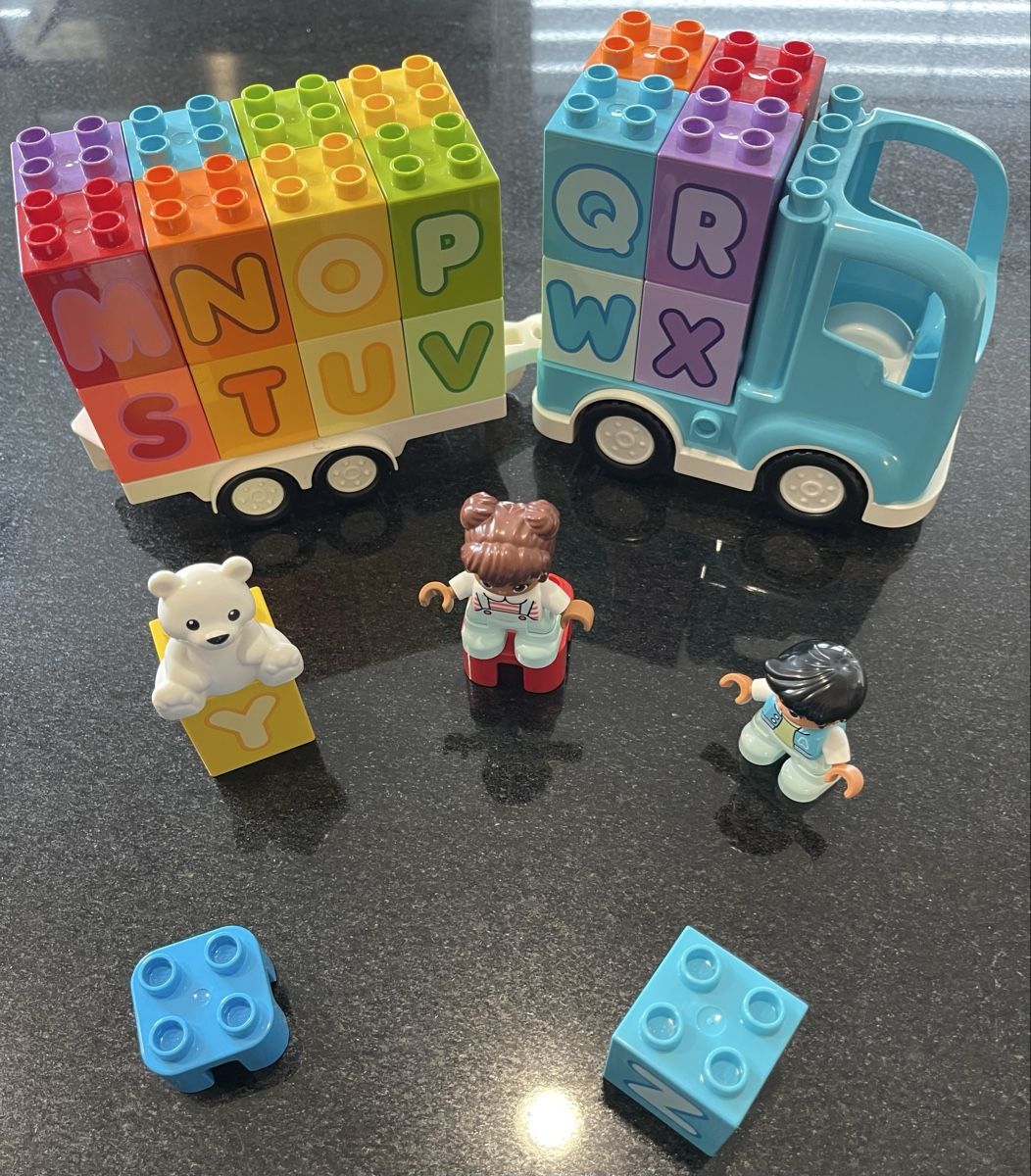 Lego Kit di costruzioni: Set due pacchi Lego Duplo lettere/numeri – Usato da Sennhof venduto da gio_79cw 2
