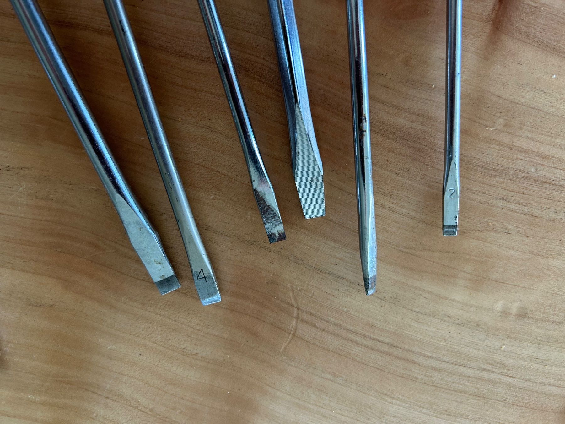 Alle Werkzeuge: Schraubendreher Set 10 teilig Chrom Vanadium Schlitz – Gebraucht aus Kaltbrunn von lagone1 3