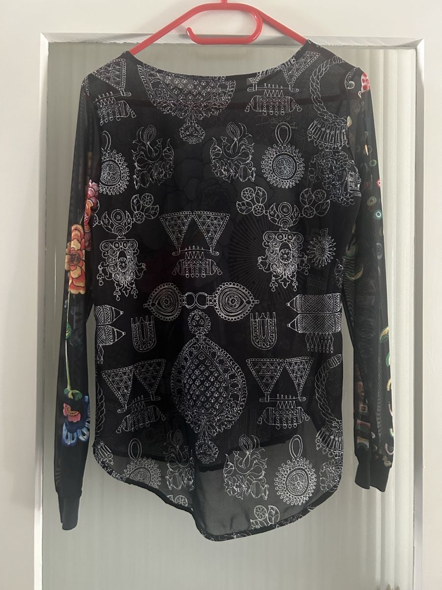 Desigual Tuniche: Desigual Langarm Shirt Gr. S – Usato da Allschwil venduto da meeresperle 2