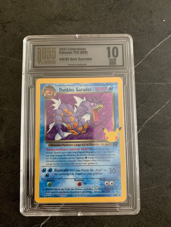 Dunkles Garados Boss Grading 10 Pokémon Karte ( PSA ) Kaufen auf Ricardo