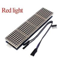MAX7219 LED Dot Matrix Modul 64x8 rote LEDs für Arduino