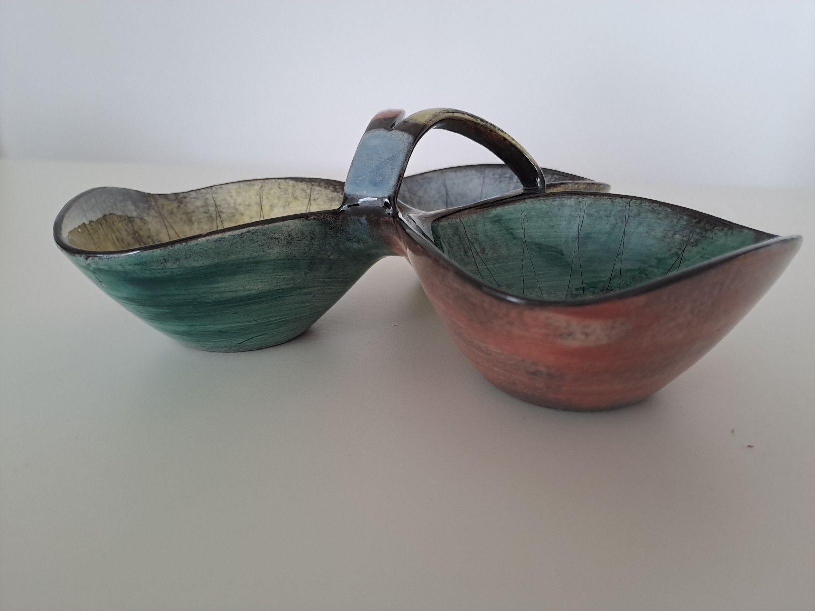 Schalen: Dekorative Keramik Apero-Schale, 3-teilig – Gebraucht aus Zürich von ale_nk5w 1