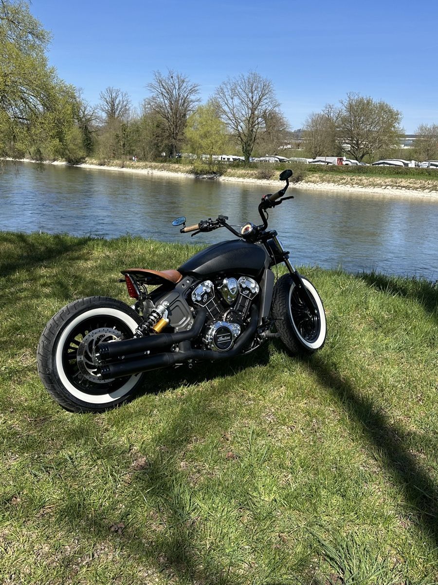 Indian Motorcycle Chopper: Indian Scout Sixty Bobber Umbau – Usato da Boswil venduto da josymizu