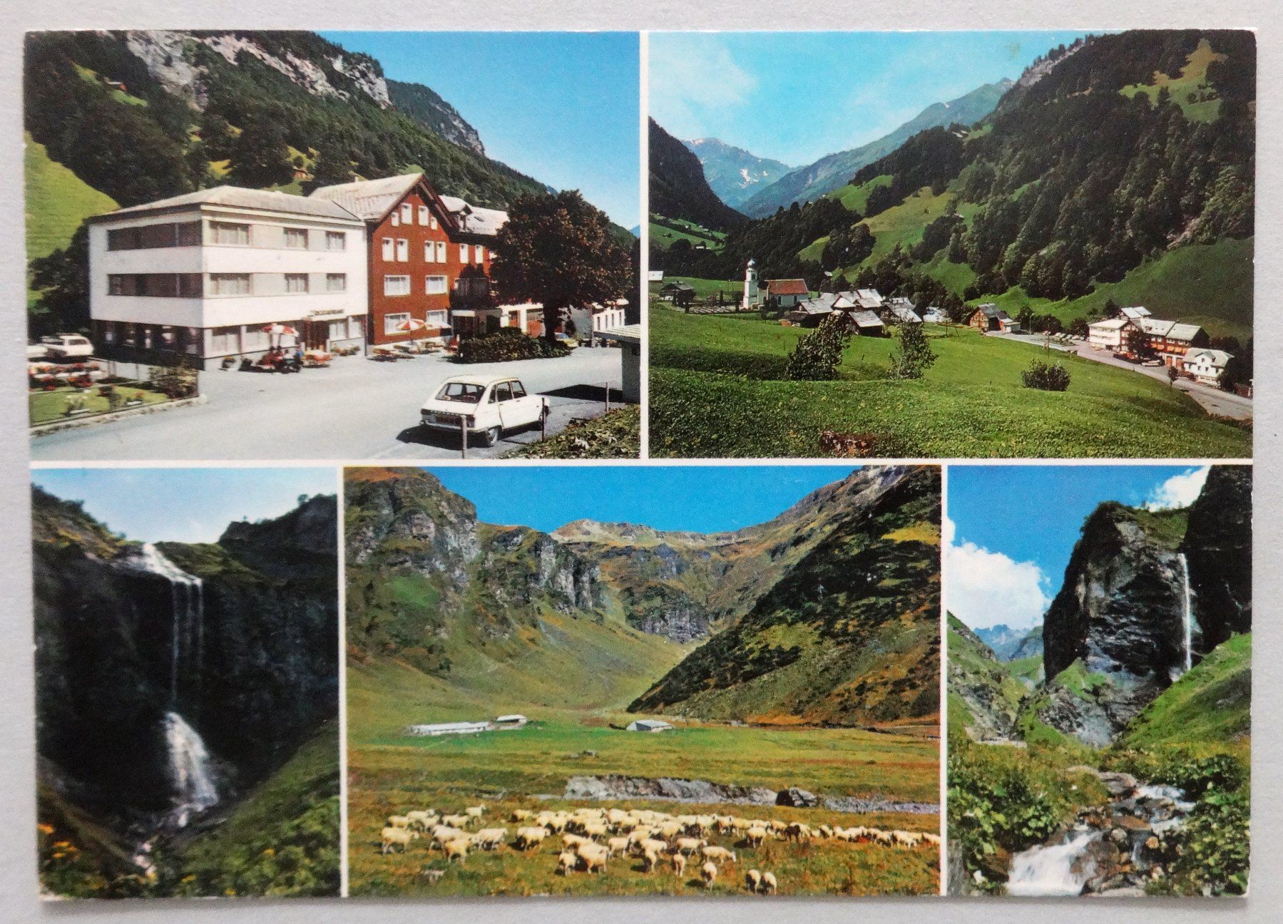 Cartoline postali: Weisstannen (SG), Hotel "Gemse" – Usato da Fétigny venduto da Billy2miny