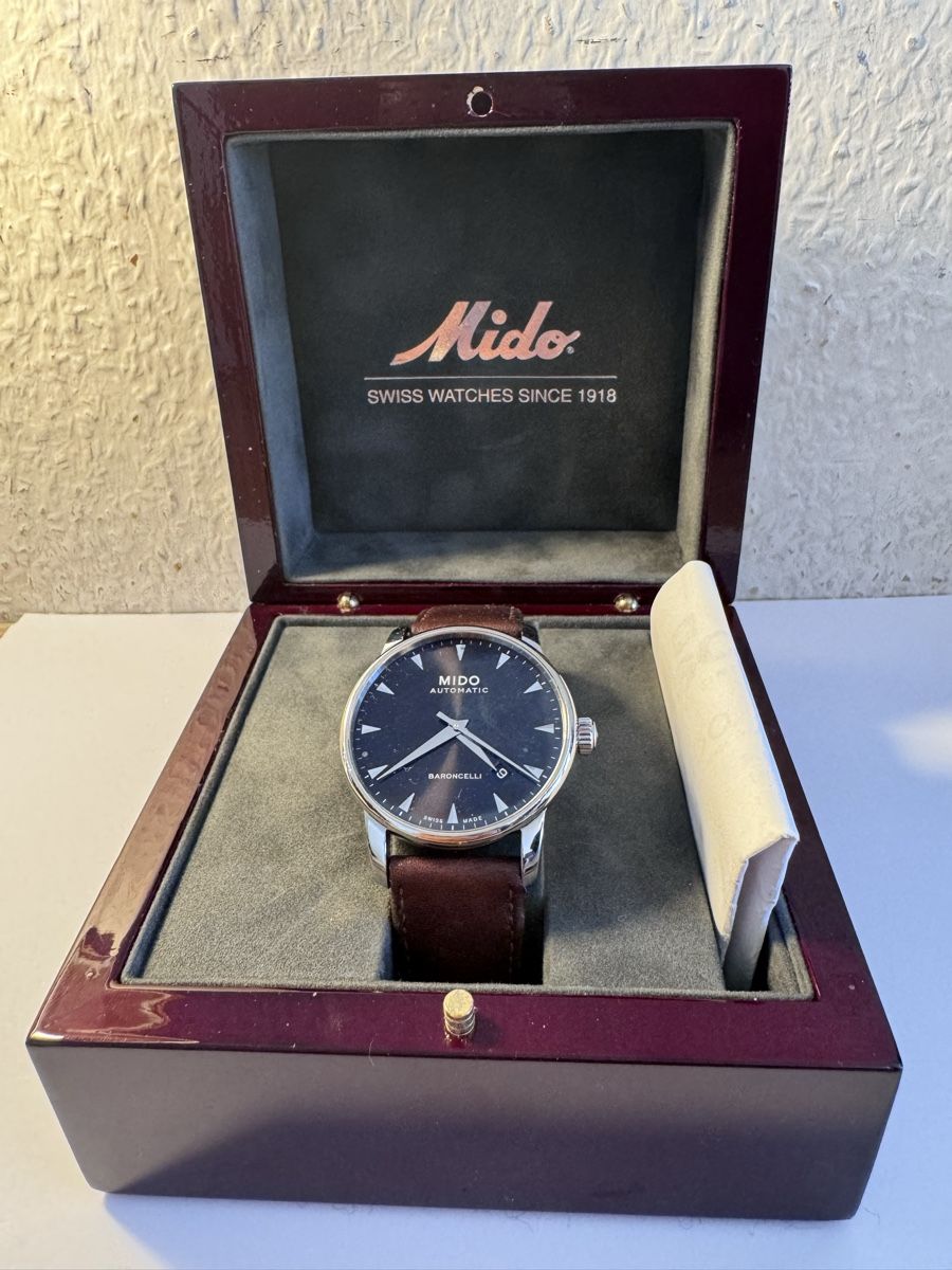 Mido Orologi: Mido Baroncelli Automatic - Élégance Suisse en Automne! – Usato da Vésenaz venduto da Angela.C3