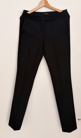Stoffhose Max&Co schwarz schlichter Schnitt, dennbar.
