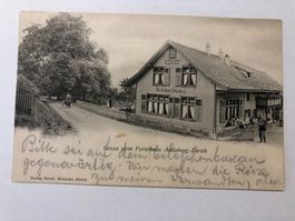 Gruss zum Forsthaus Adlisberg - Zürich 1925