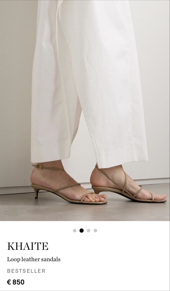 Khaite Scarpe da donna: New Khaite loop kitten sandals size 37 – Nuovo (secondo la descrizione) da Zürich venduto da gva_r9gs 1