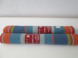 2 Tischläufer Baumwolle. Neu