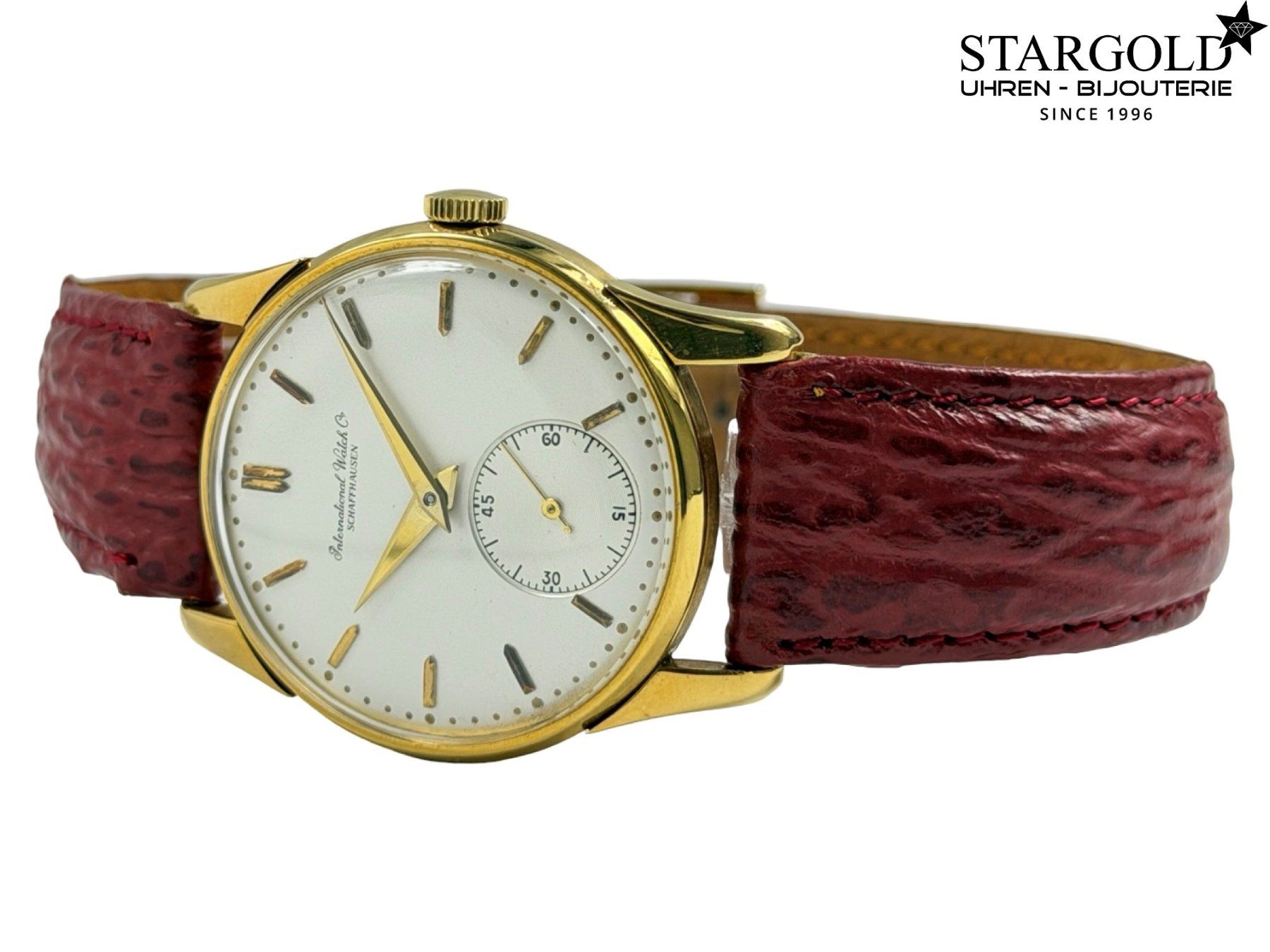 IWC Orologi: IWC Vintage 18K Gold – Usato da Zürich venduto da Stargold-Uhren 1