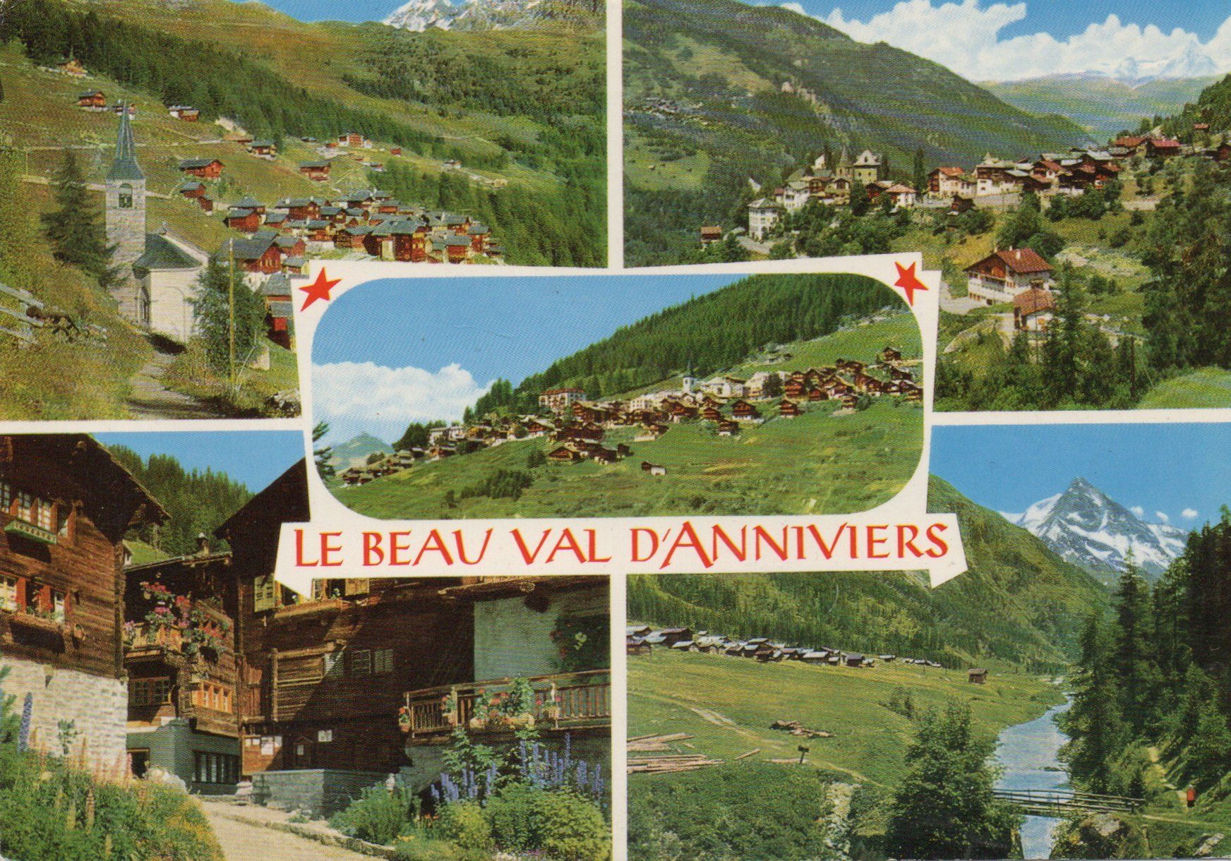 Cartoline postali: Val D'Anniviers – Usato da Melano venduto da pisonsdro