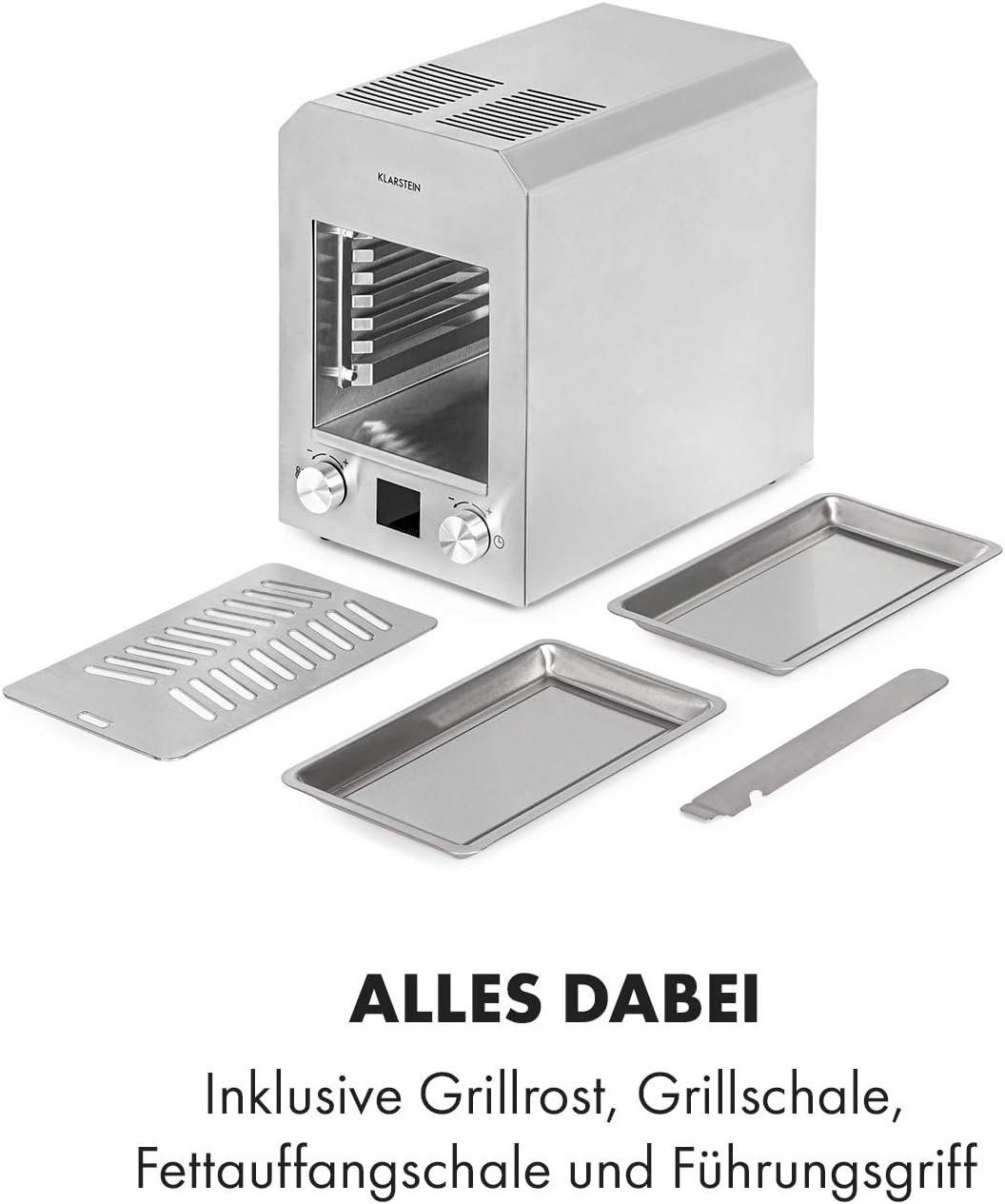 Griglie: Hannibal Hochtemperaturgrill 2200W – Nuovo e nell'imballaggio originale da Bottighofen venduto da zaap 7