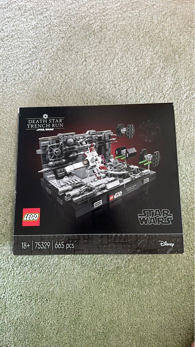 Lego Kit di costruzioni: LEGO 75329 Star Wars: Deth Star Trench Run Dioeama – Usato da Wattwil venduto da Sugus68