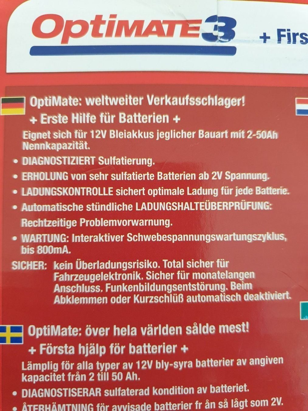 Caricabatterie: Optimate 3 HONDA – Nuovo e nell'imballaggio originale da Münchwilen TG venduto da Gandalf126 1