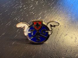 TCS Pin / Anstecknadel / Badge mit Flügel, Top Zustand!