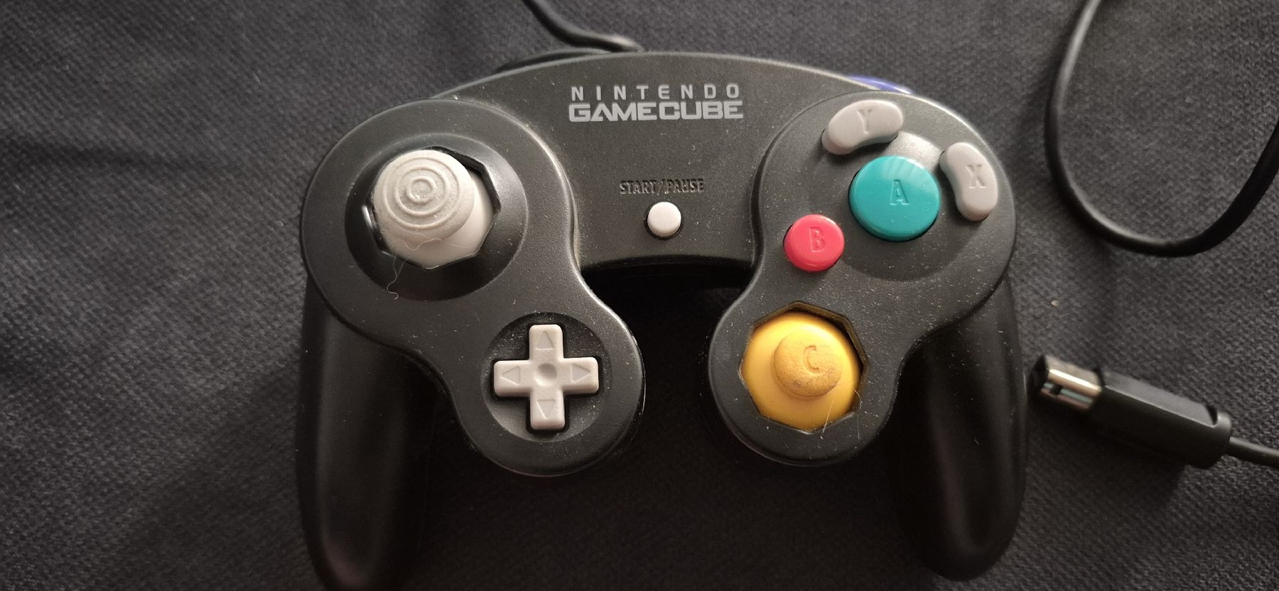 Nintendo Controller: CONTROLLER MANETTE GAMECUBE NOIRE SCHWARZ RETRO NINTENDO  – Usato da Grand-Lancy venduto da luc111 2