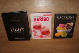 Livres 3x : haribo, macarons, petit Larousse light