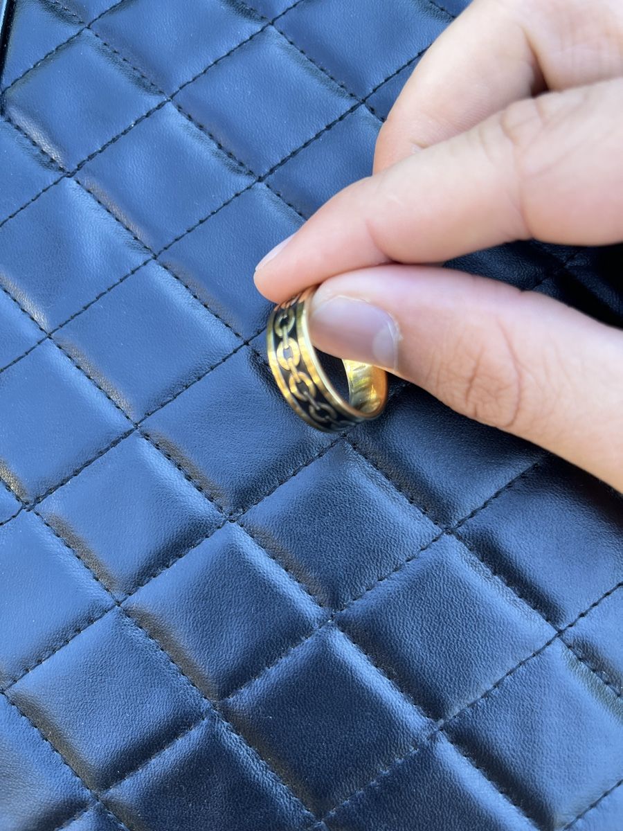 Ringe: Edelstahl Ring goldfarbig 20mm Modeschmuck – Neu (gemäss Beschreibung) aus Tägerwilen von Alexander716 2
