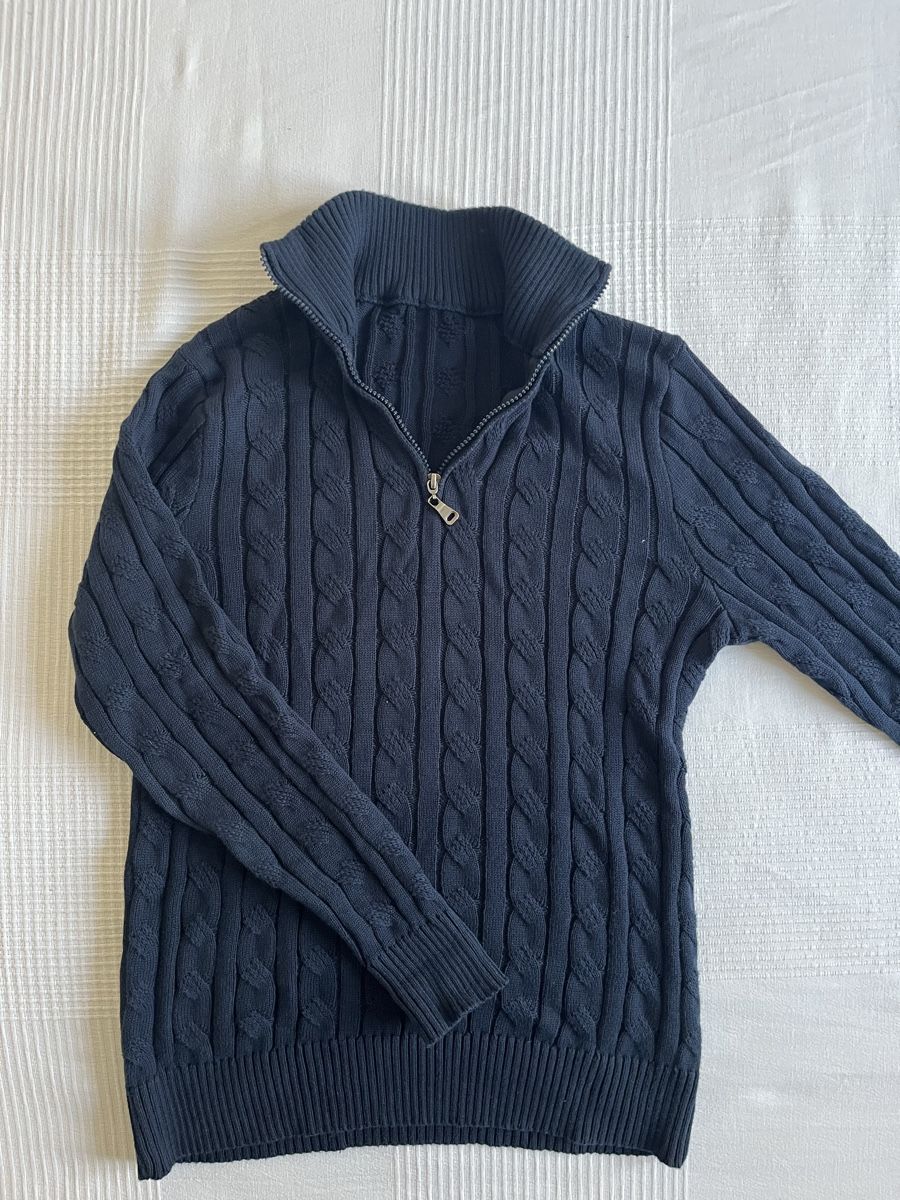 Maglioni & Felpe: Halfzip bleu/ blau – Usato da Lausanne venduto da bru_6z7j
