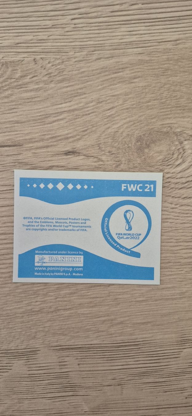 Panini Carte collezionabili: Panini 2022 - FWC 21 – Nuovo (secondo la descrizione) da Thônex venduto da Sebabastien 1
