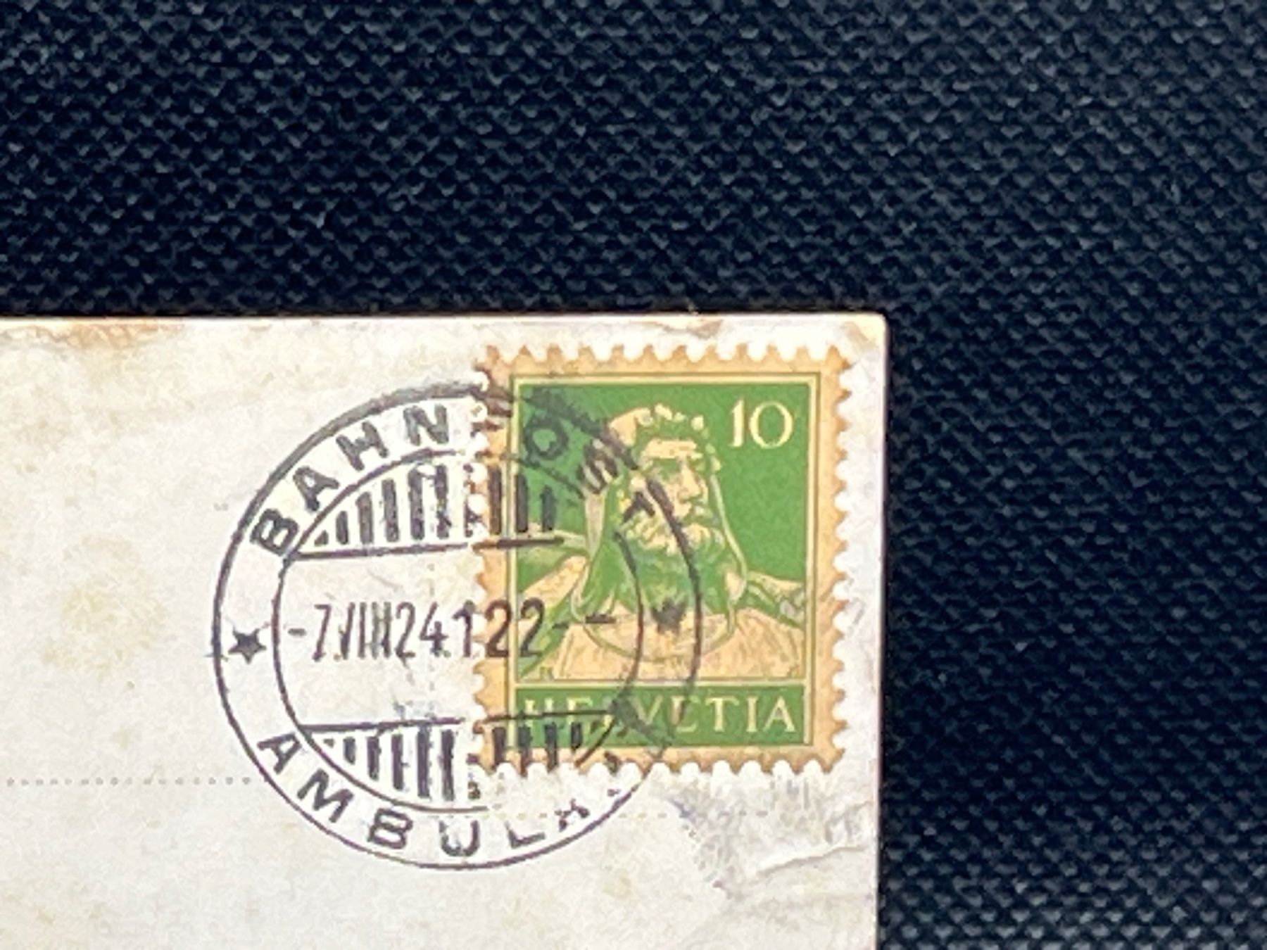 Cartoline postali: Basel von der Chrischona aus – Usato da Widnau venduto da Brusi9 1