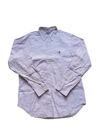 Chemise Ralph Lauren rayée homme taille 16 classic fit