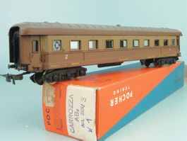 Pocher H0 201/3 FS Carrozza 1/2 Klasse, AC