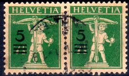AUFRAUCHAUSGABE 1930 TELLKNABE MIT ARMBRUST PAAR - X395