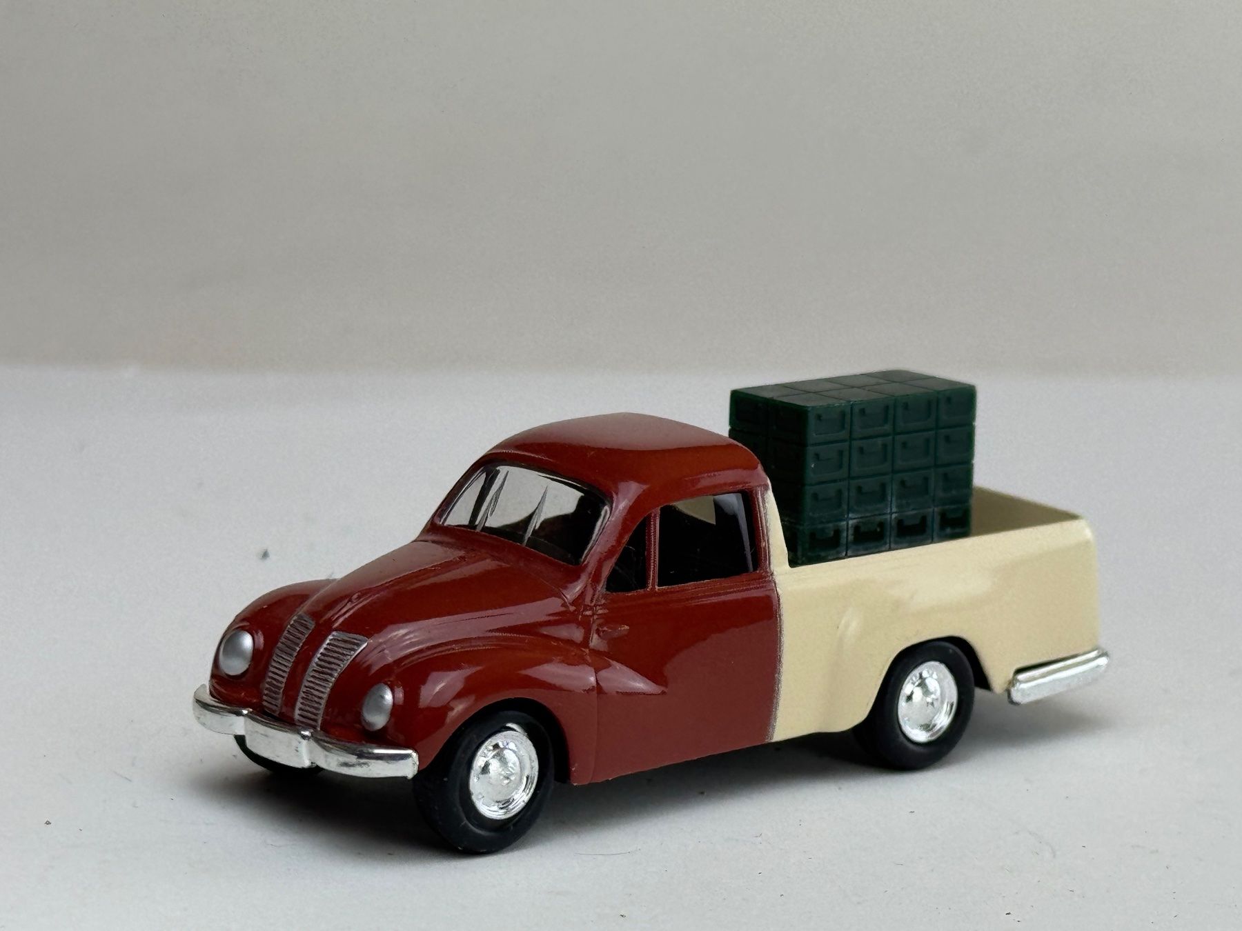 Modellini d'auto: GB5- Grell IFA F 9 Pritsche braun beige – Usato da Elm venduto da Wikmtz