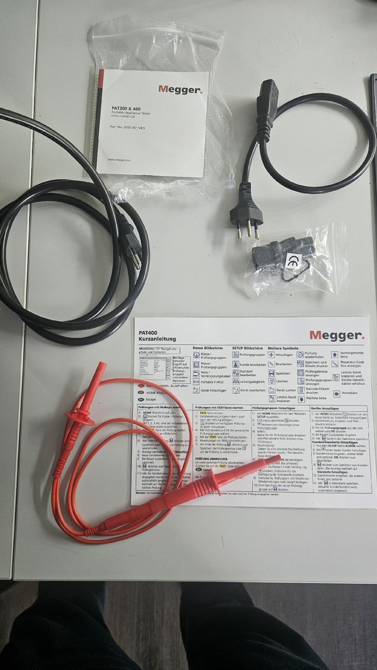 Megger Messen: Megger PAT450 Gerätetester – Neu (gemäss Beschreibung) aus Jenins von joeschi8479 3