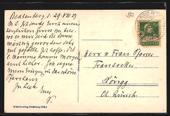 Cartoline postali: St. Beatenberg, Thunersee und Jungfrauen – Usato da Berlin venduto da bartko-reher 1