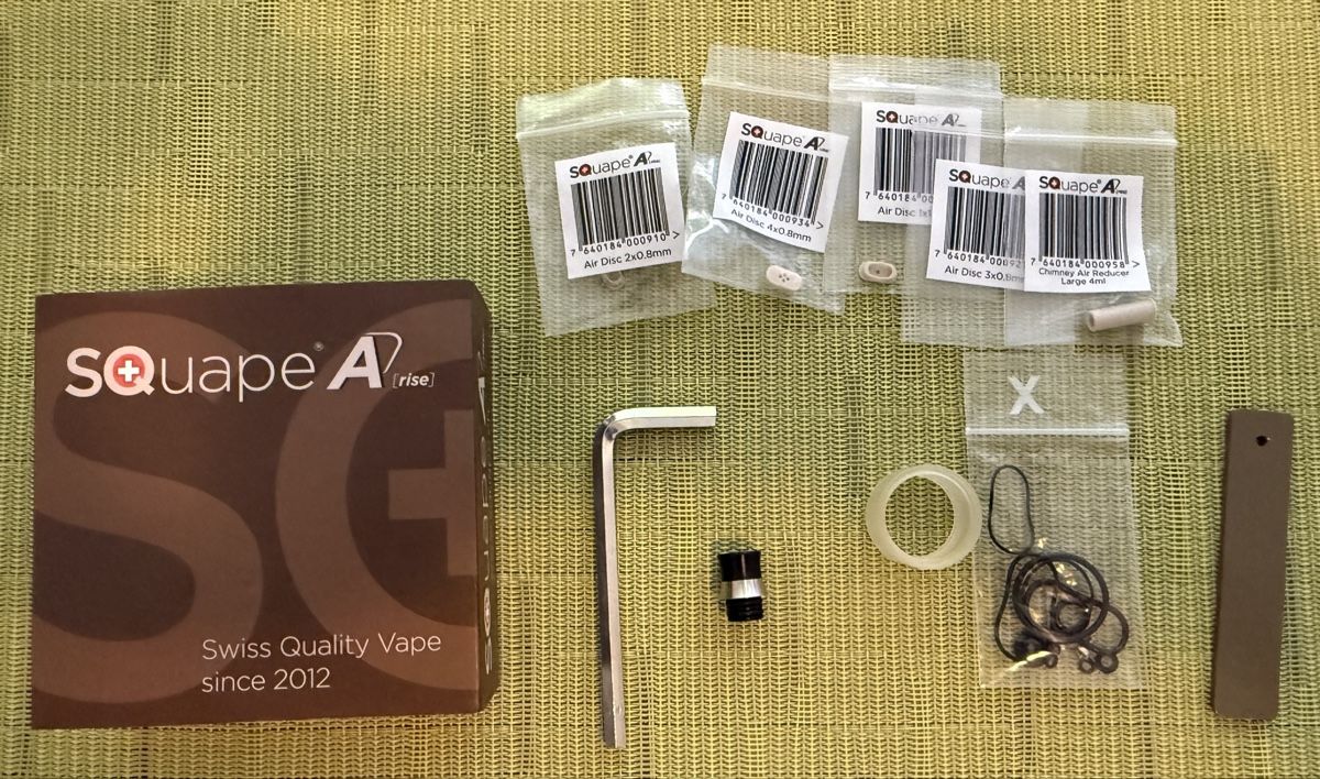 Squape Altri Prodotti per fumatori: SQuape A [rise] plaqué or 24ct – Nuovo (secondo la descrizione) da Genève venduto da Lauvou 8