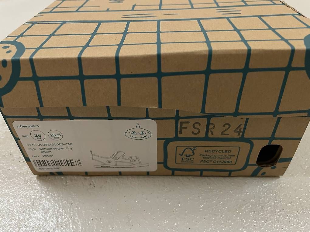Schuhe für Jungen: Affenzahn Sandale Grösse 28 – Gebraucht aus Brütten von Snowkiwi 4